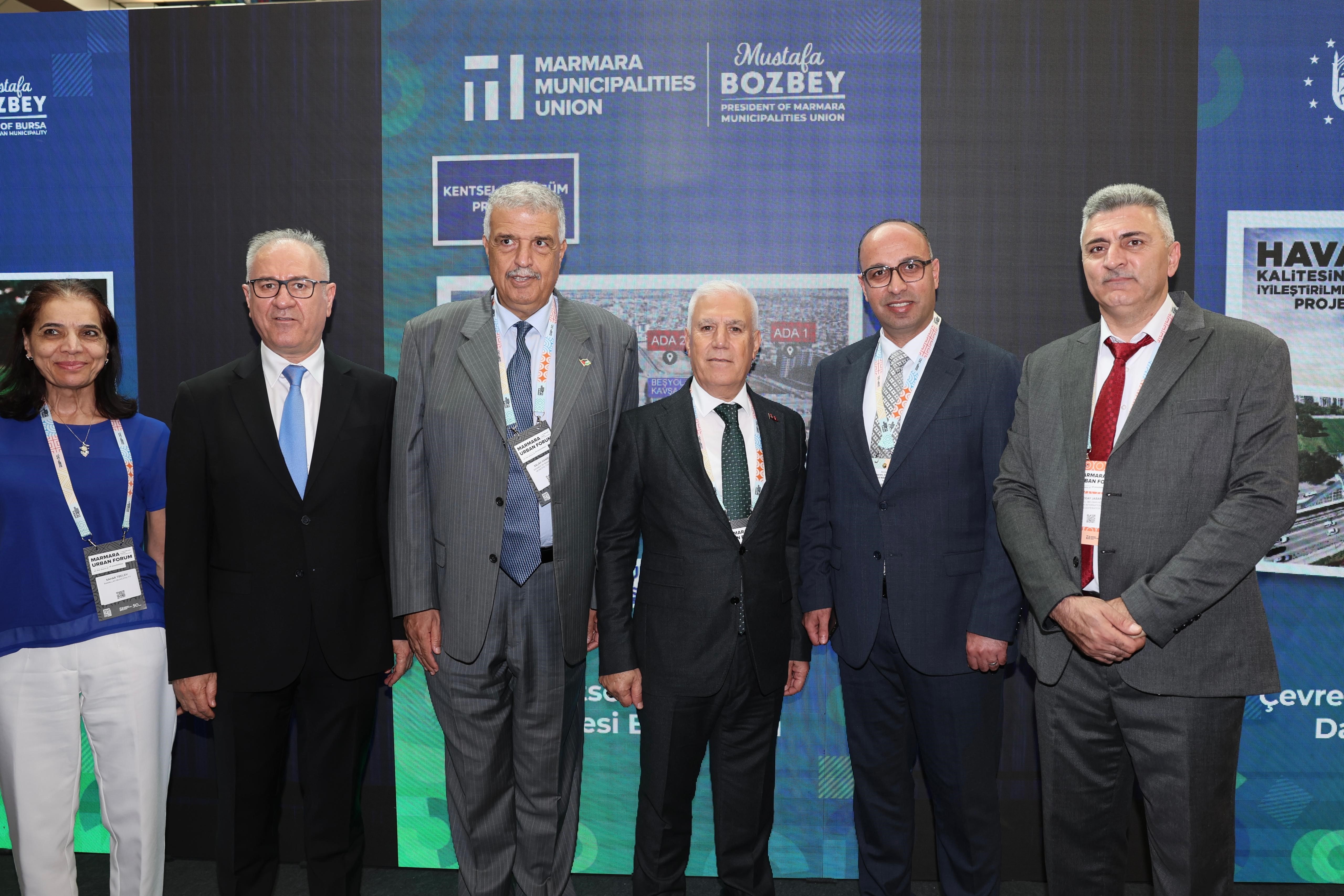 Filistin’in belediye başkanlarından Bozbey’e teşekkür