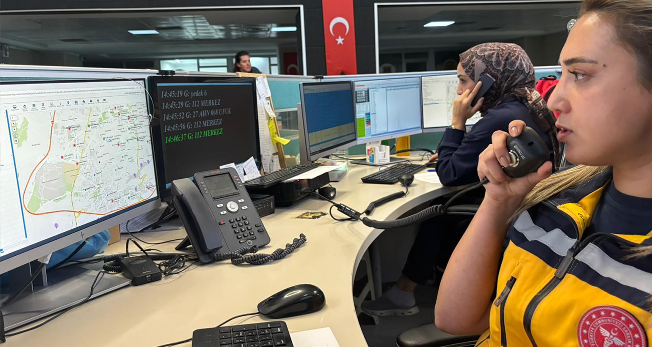 Gaziantep’te 112’ye 8 ayda 1,7 milyon asılsız ve gereksiz çağrı geldi