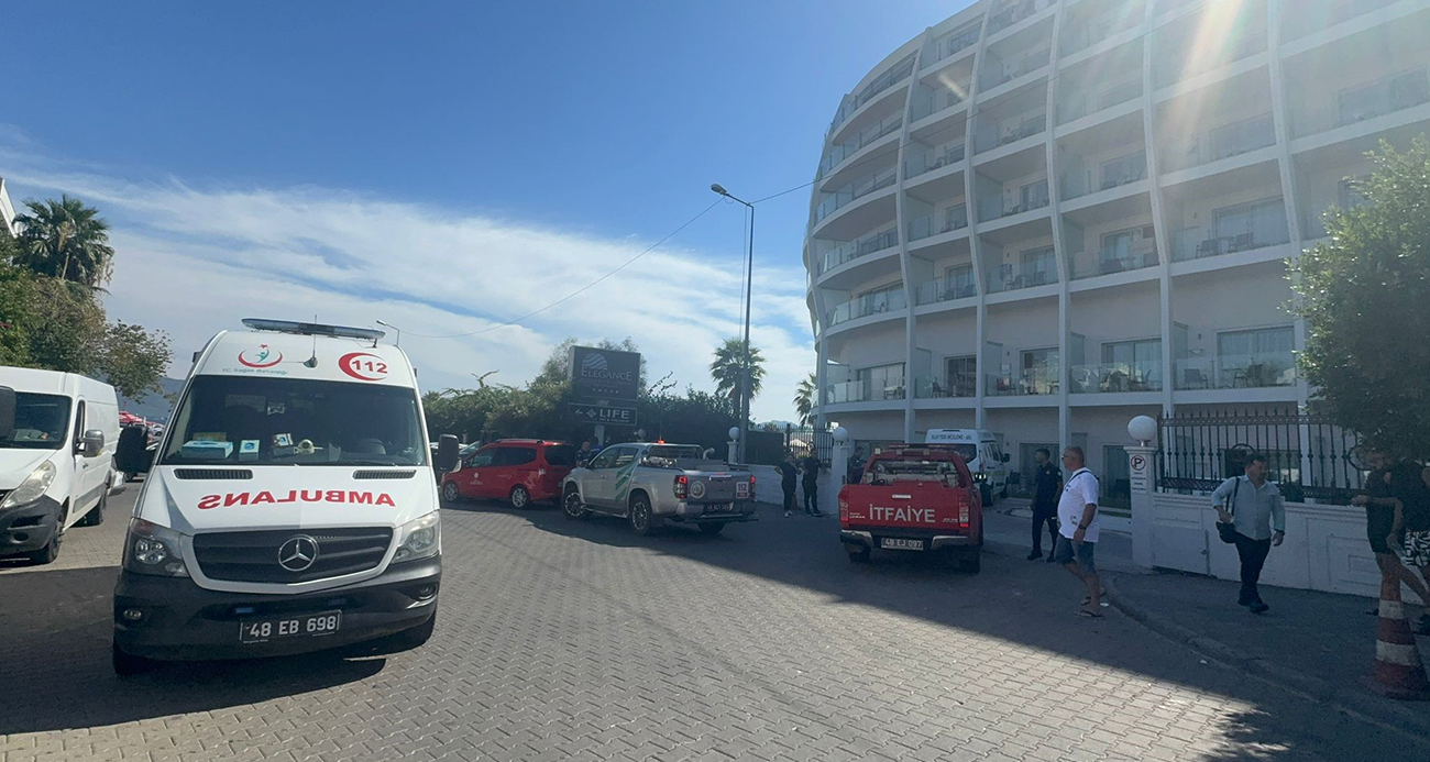 Marmaris’te otelde patlama: 3 yaralı