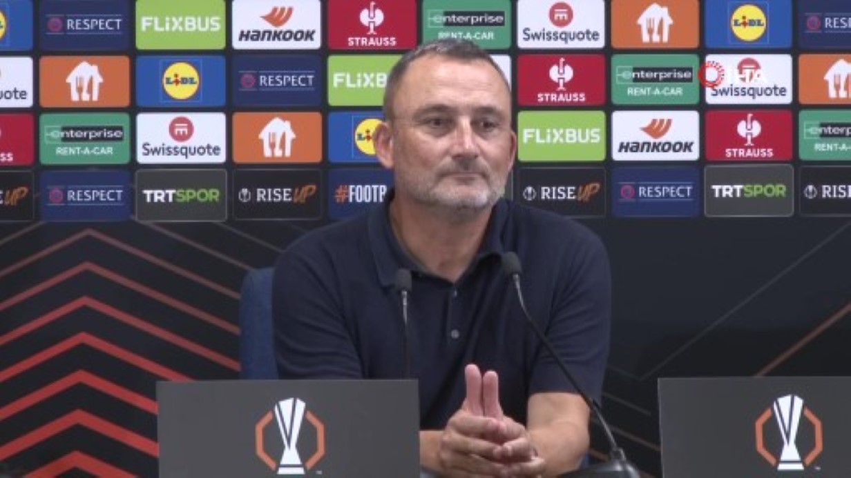 Franck Haise: "Fenerbahçe tam bir takım olarak oynadı"