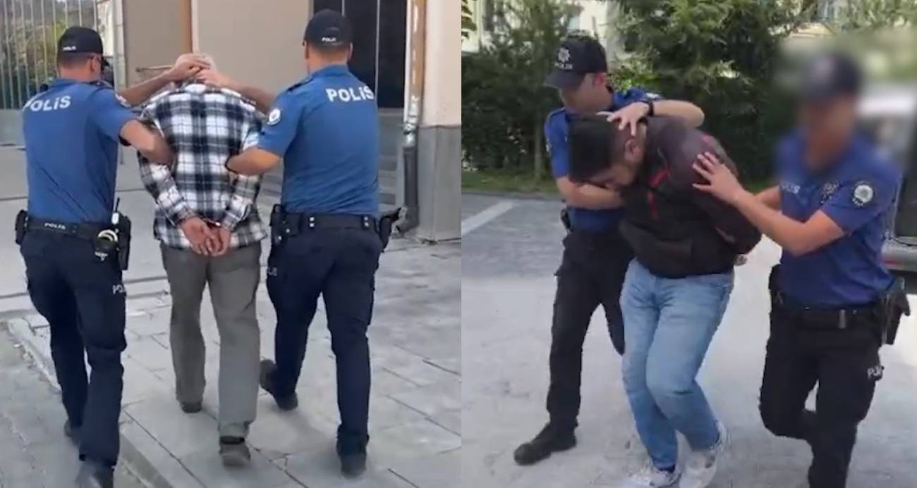 Trafikteki tartışmada kız arkadaşını darbeden sürücüyü takip edip dövdü