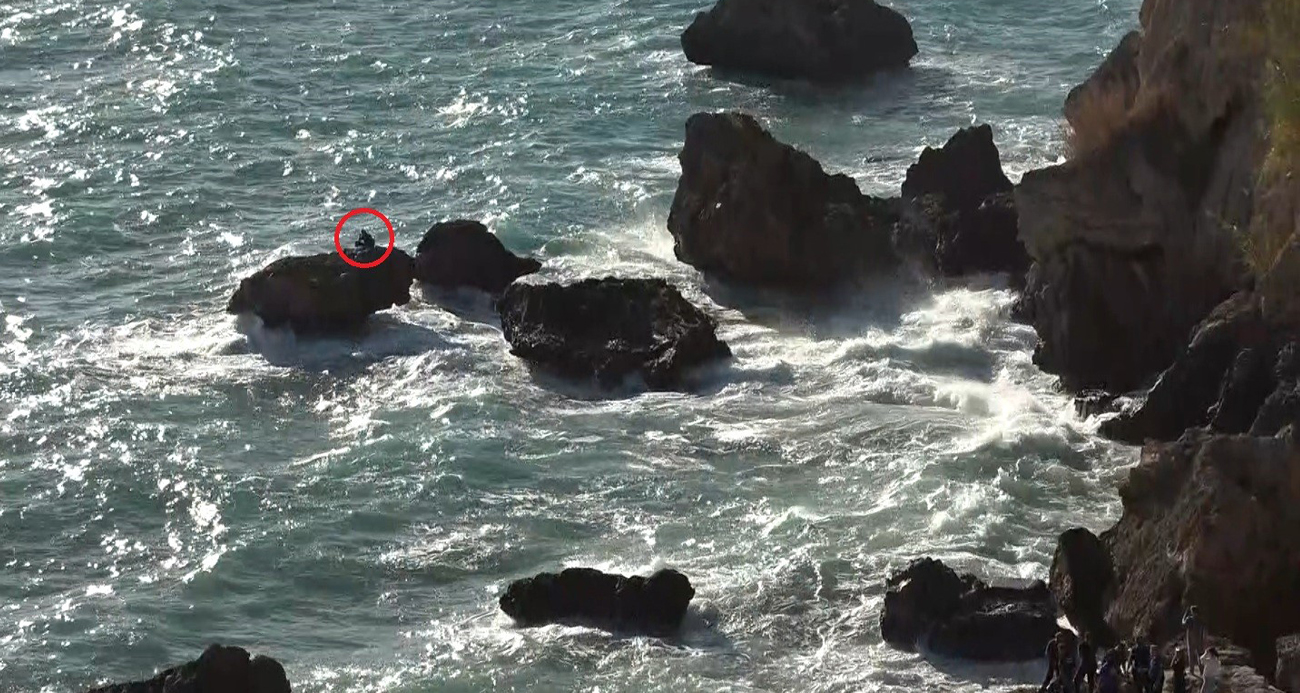 O anlar böyle görüntülendi!