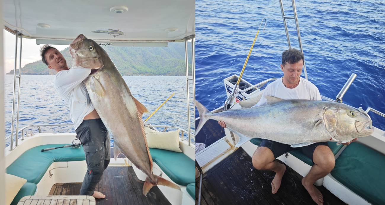 Olta ile 60 kiloluk balık yakaladılar, gelirini kimsesiz çocuklara bağışladılar