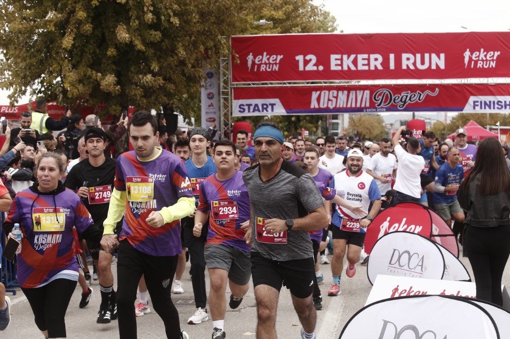 12. Eker I Run, Bursa’da büyük bir spor şölenine dönüştü