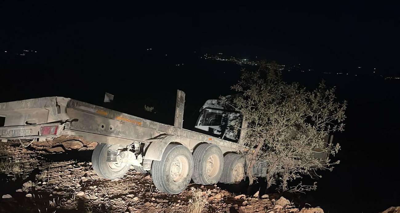 Şırnak’ta tır şarampole yuvarlandı: 1 ölü