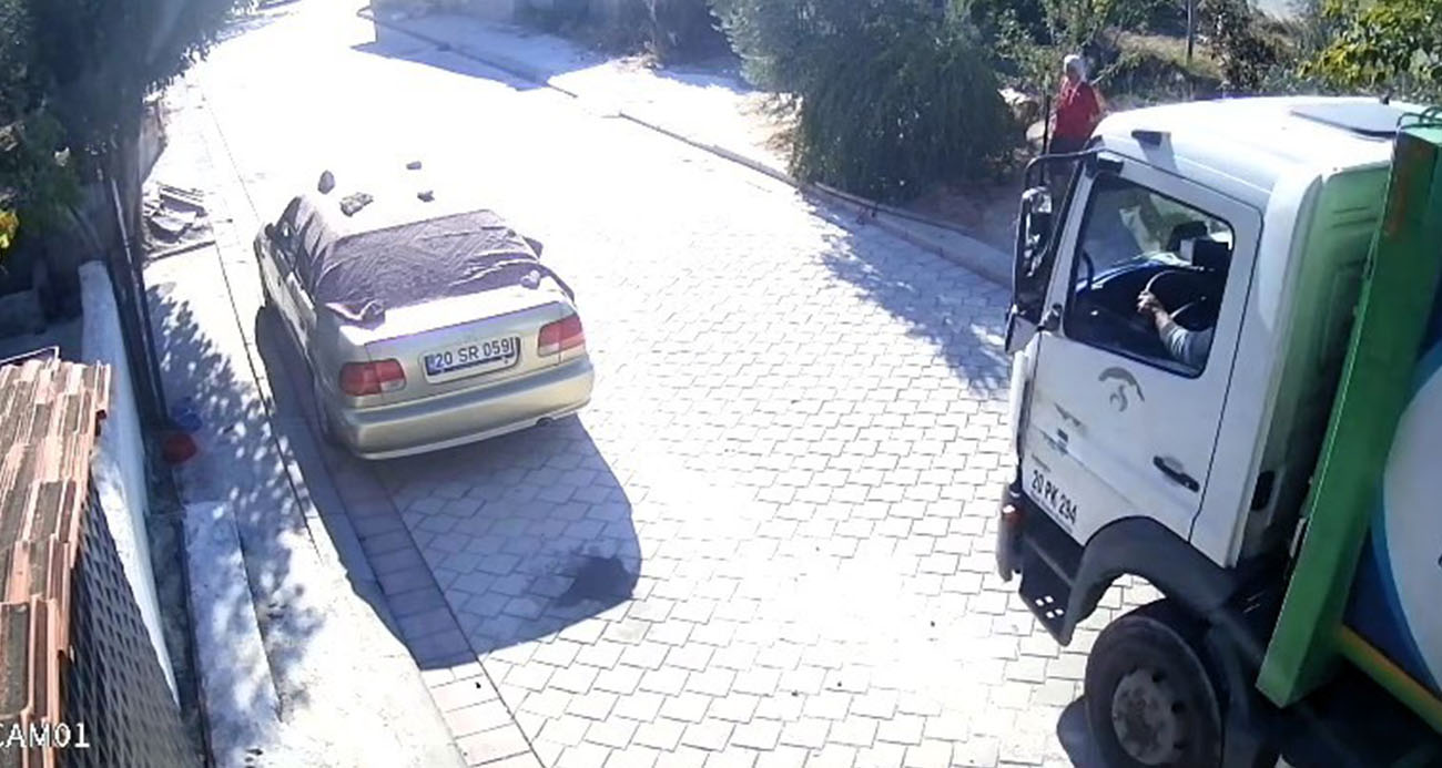 Çöpünü çıkaran yaşlı kadın cinayet gibi kazada hayatını kaybetti