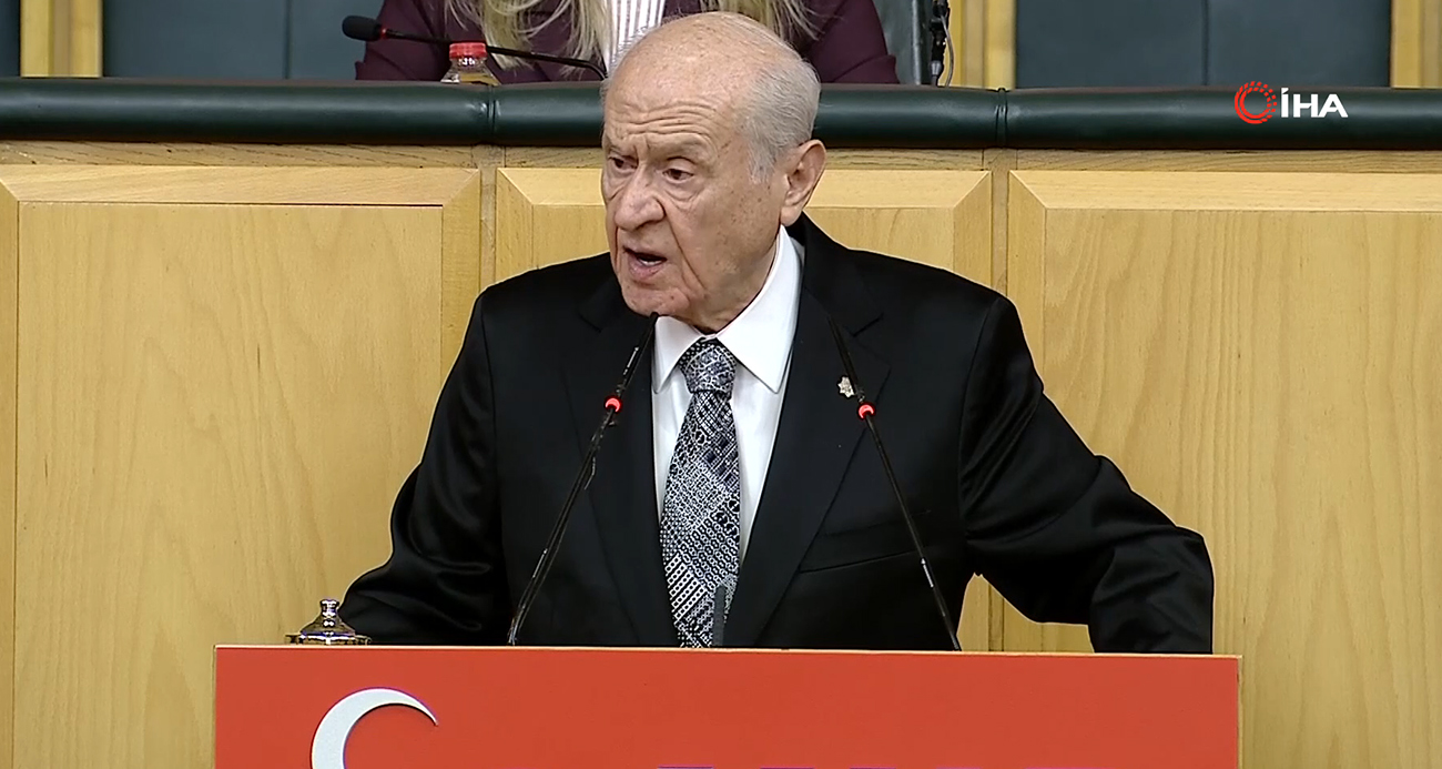 MHP Genel Başkanı Devlet Bahçeli:"CHP yine baltayı taşa vurmuştur"