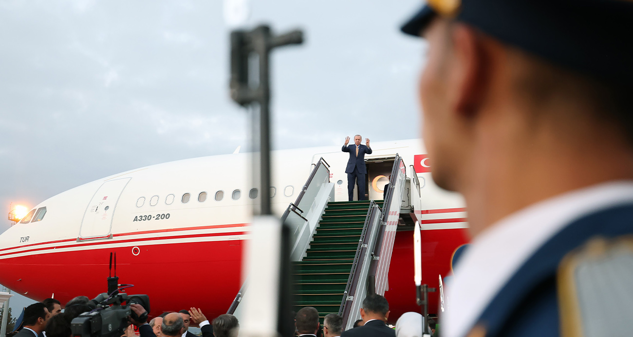 Cumhurbaşkanı Erdoğan, Azerbaycan’daki temaslarını tamamladı