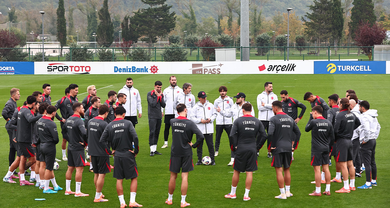 A Milli Futbol Takımı, Bulgaristan maçı hazırlıklarını sürdürdü