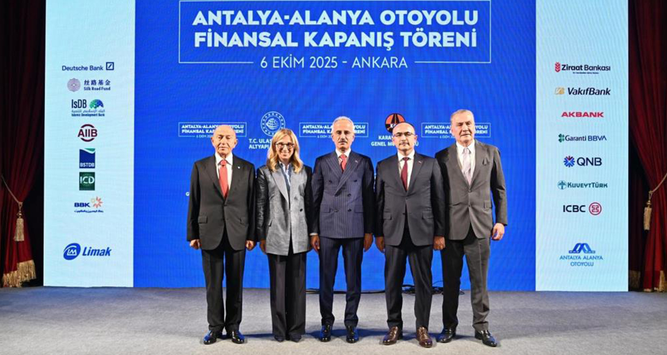 Antalya-Alanya Otoyolu’na uluslararası kaynaklardan sürdürülebilirlik bağlantılı finansman