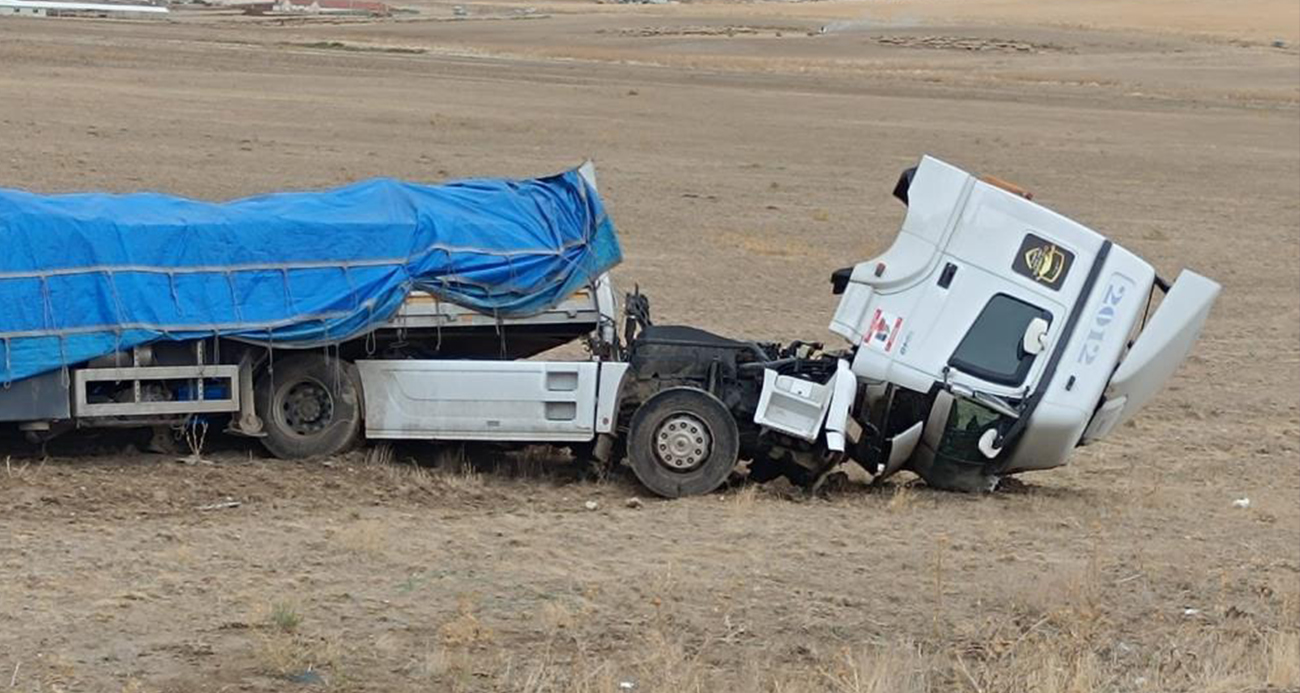 Şarampole yuvarlandı, burnu bile kanamadan kurtuldu