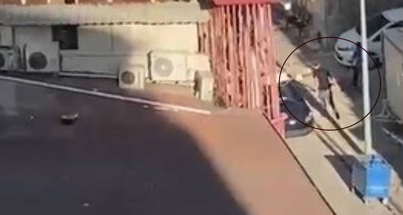 Pompalı tüfekle havaya ateş açıp kaçtı