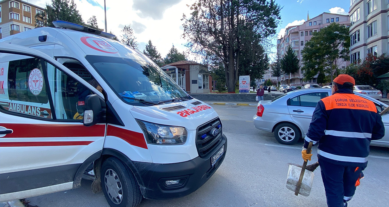 Çorum’da halk otobüsü kamyona çarptı: 22 öğrenci yaralandı