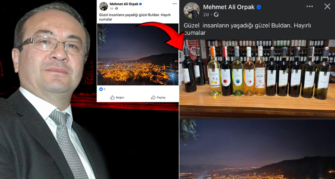 Belediye başkanından alkollü cuma paylaşımı