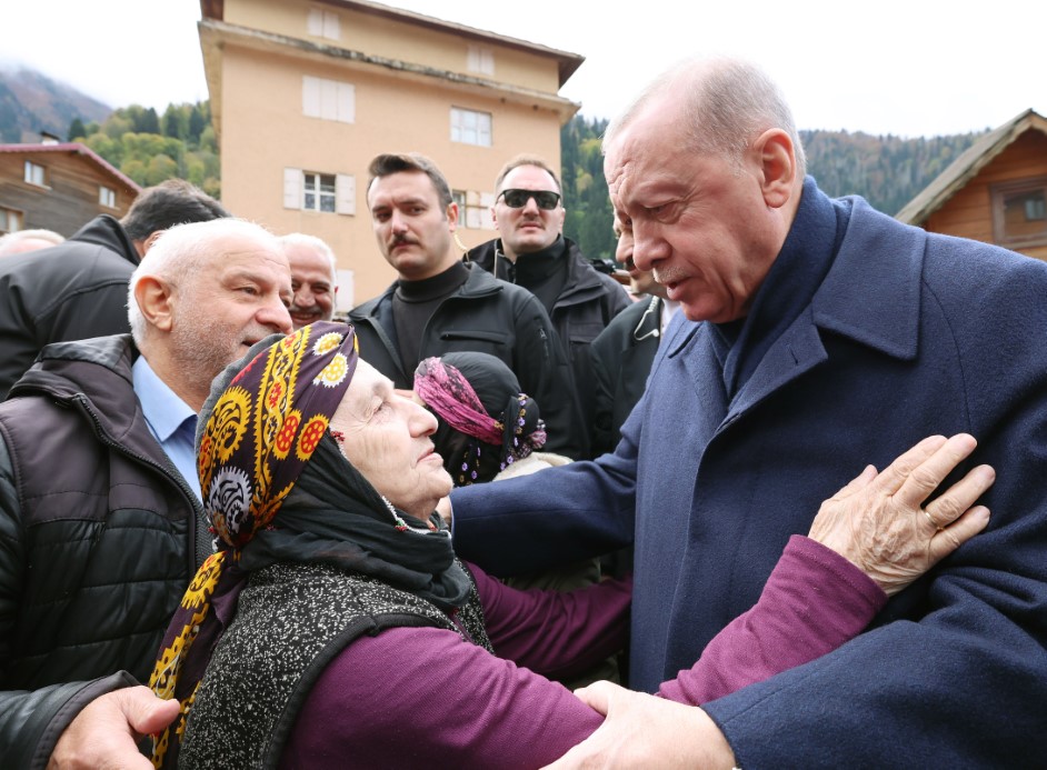 Cumhurbaşkanı Erdoğan Ayder Yaylası’nda