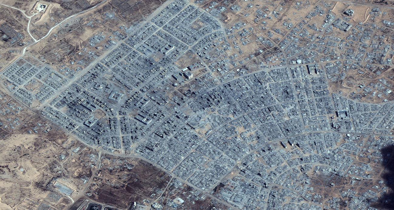 İsrail, Gazze'yi enkaza çevirdi