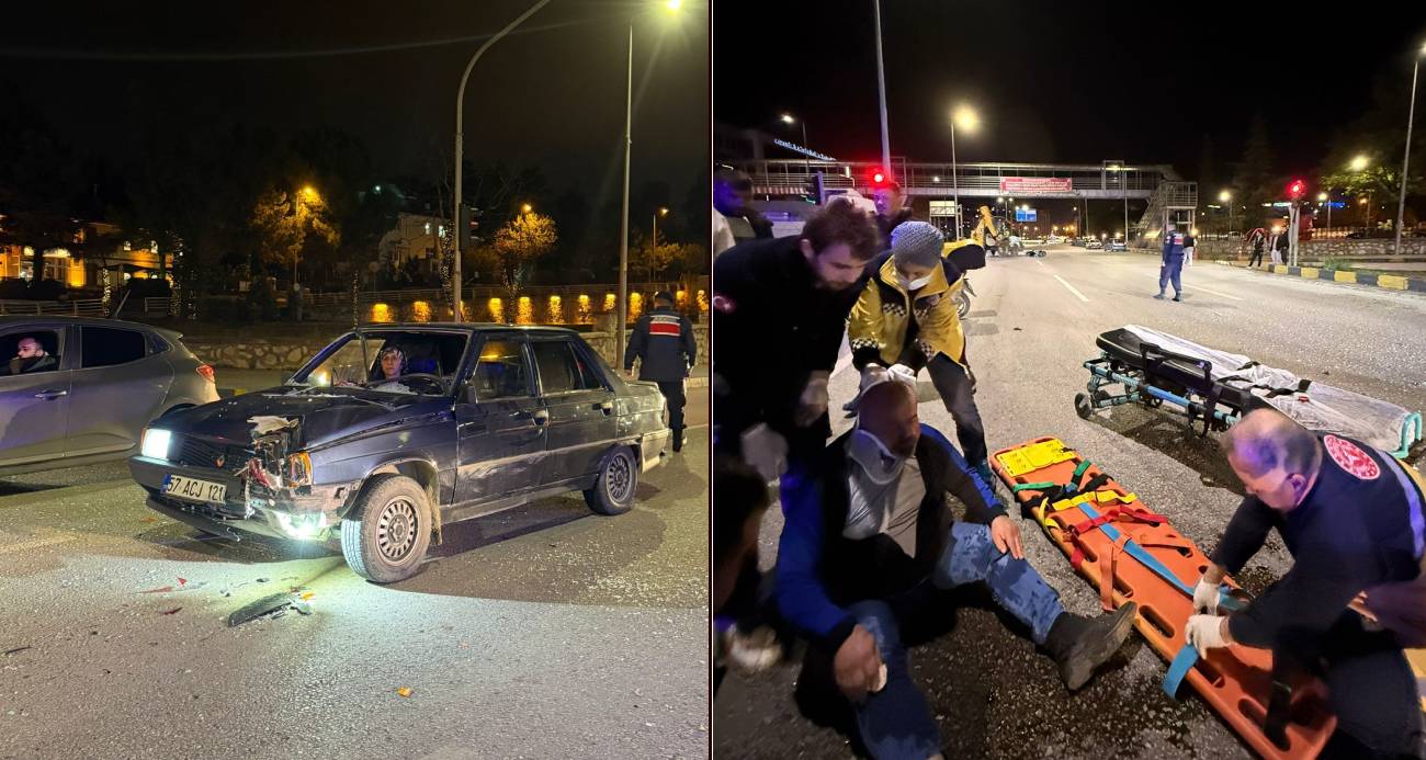 Kırmızı ışıkta bekleyen motosikletli canından oluyordu