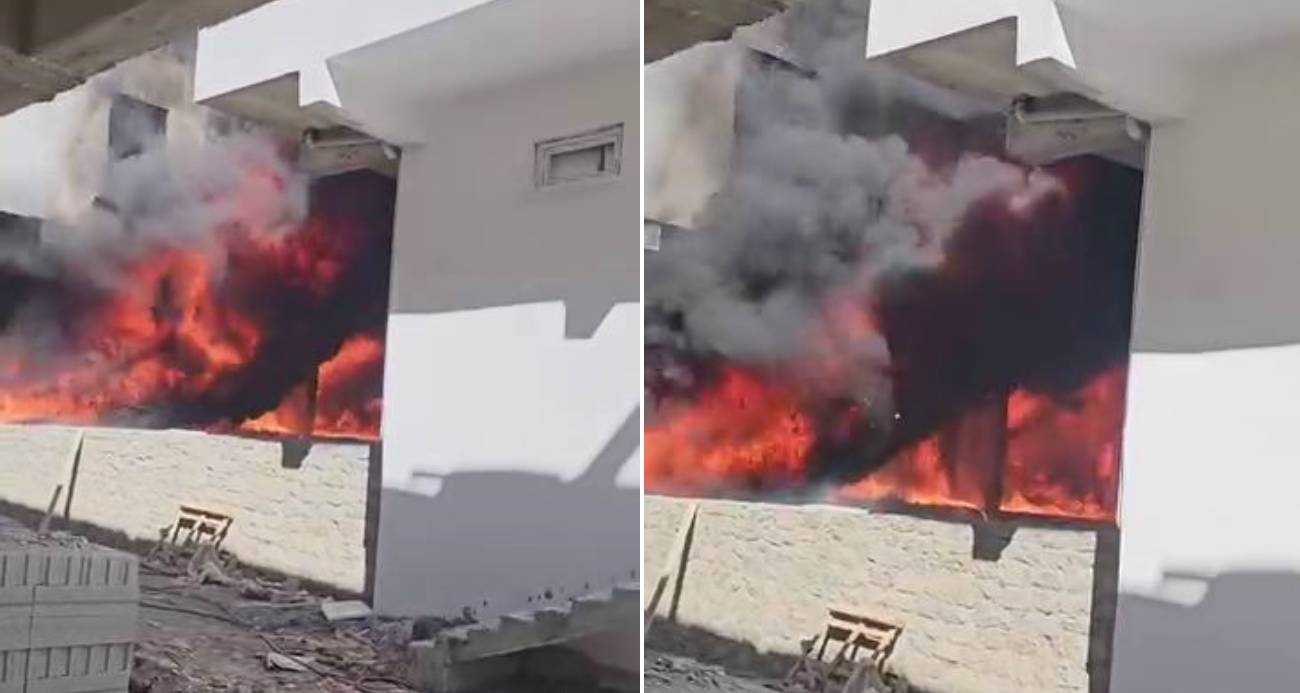 Diyarbakır’da korkutan yangın