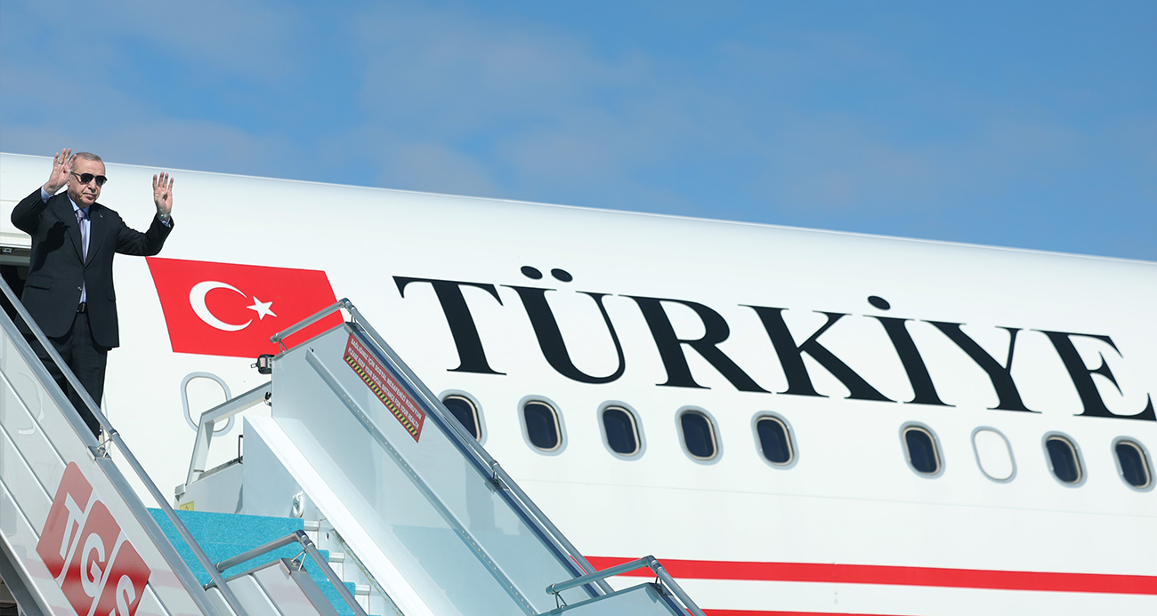 Cumhurbaşkanı Erdoğan Mısır’a gitti