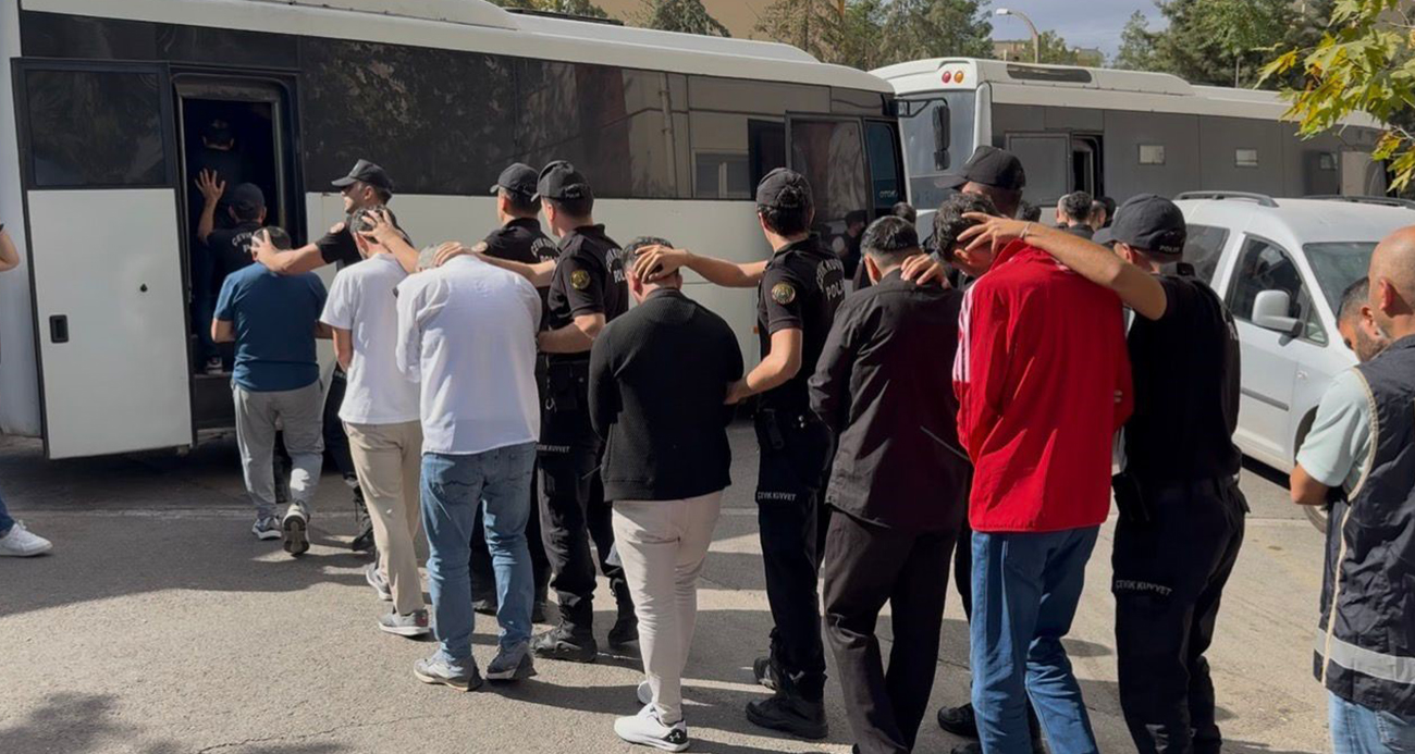Diyarbakır merkezli 12 ilde silah kaçakçılığı operasyonu: 78 kişi gözaltına alındı