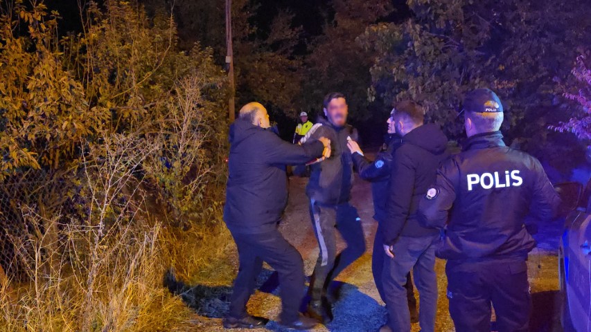 Alkollü ATV sürücüsü polis kovalamacasında yakalandı