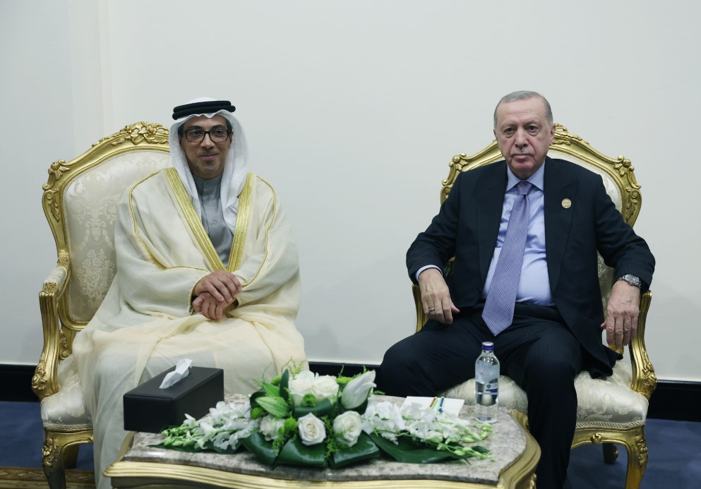 Cumhurbaşkanı Erdoğan'dan Fransa, İngiltere, İtalya ve Katar liderleriyle toplantı