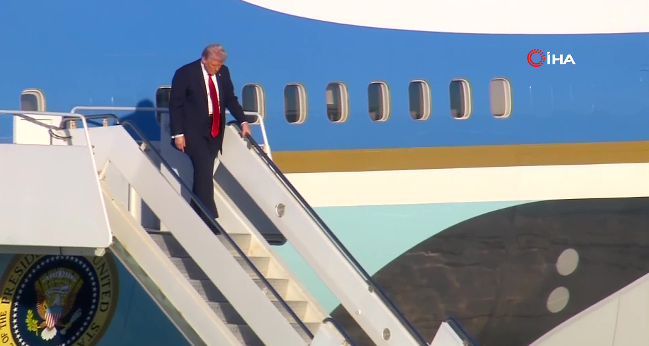 Trump, 3 saatlik gecikmenin ardından Mısır'da - İhlas Haber Ajansı