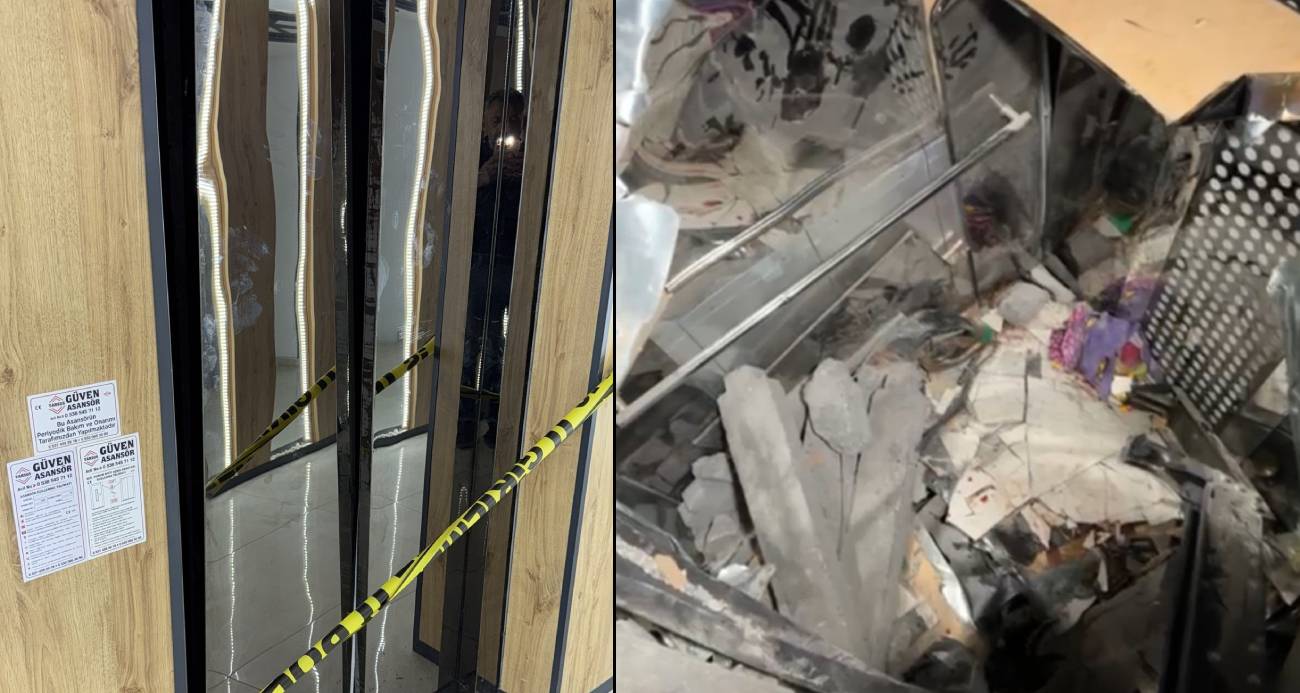 Asansör kazasında beton ağırlığın düşmesi ölüme neden olmuş