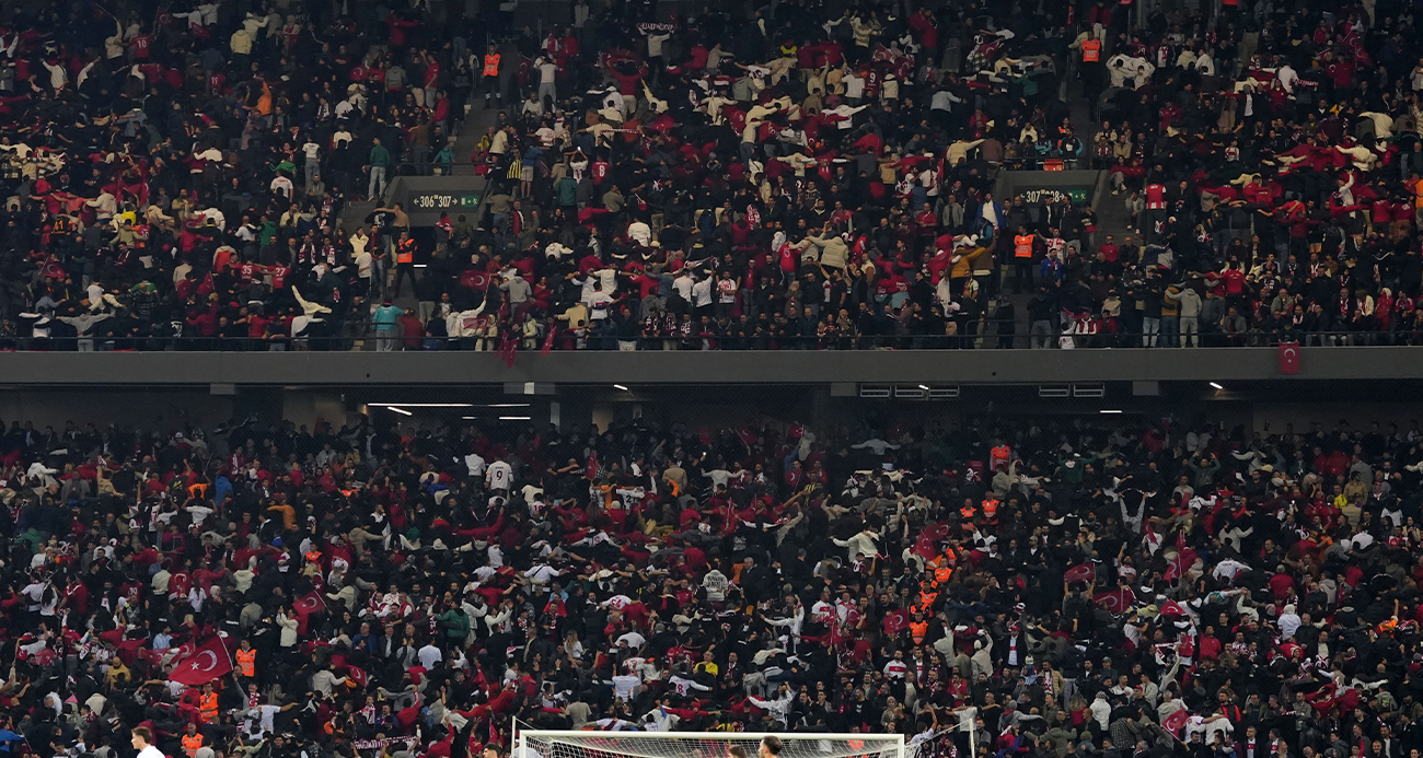 Türkiye - Gürcistan maçını 27 bin 974 seyirci takip etti