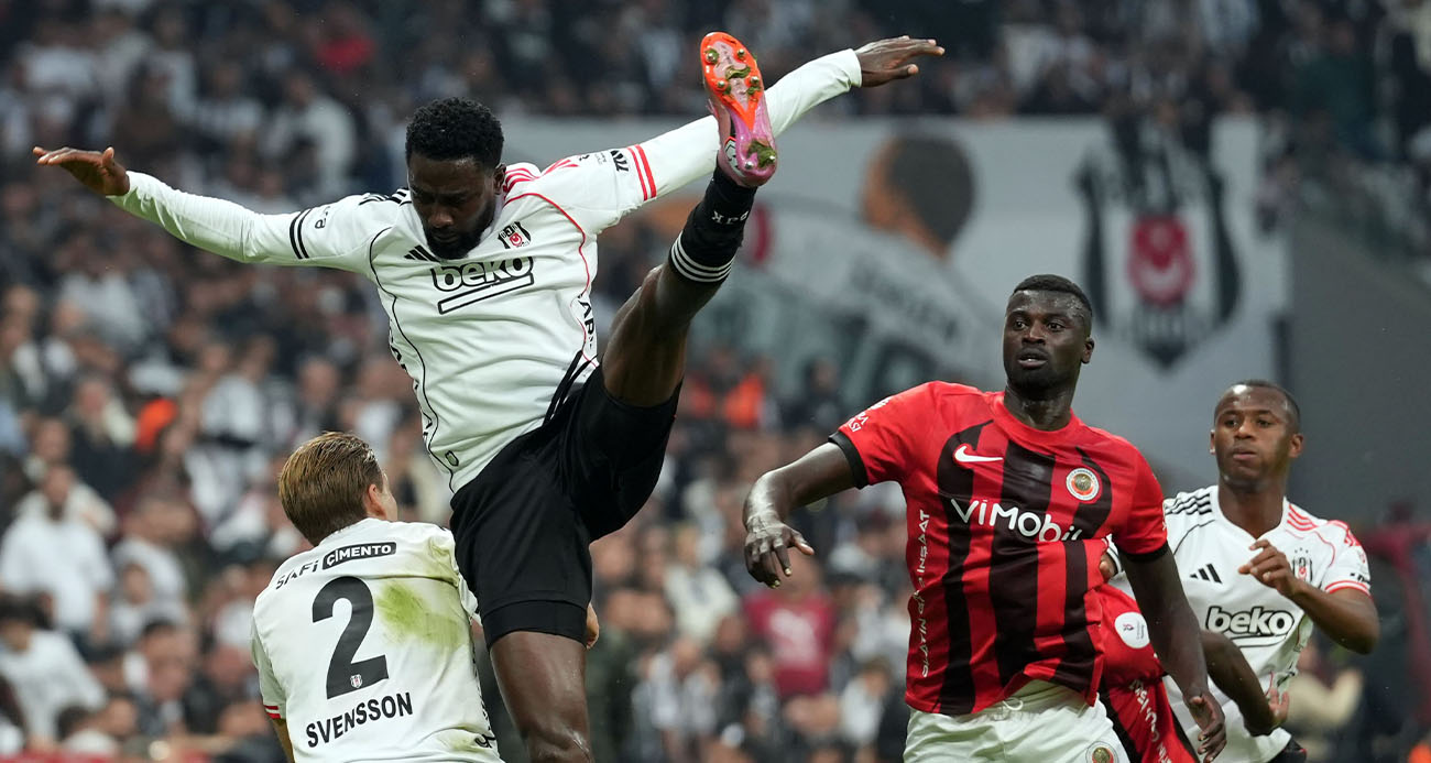 Kartal evinde yıkıldı! Beşiktaş Gençlerbirliği'ne mağlup oldu