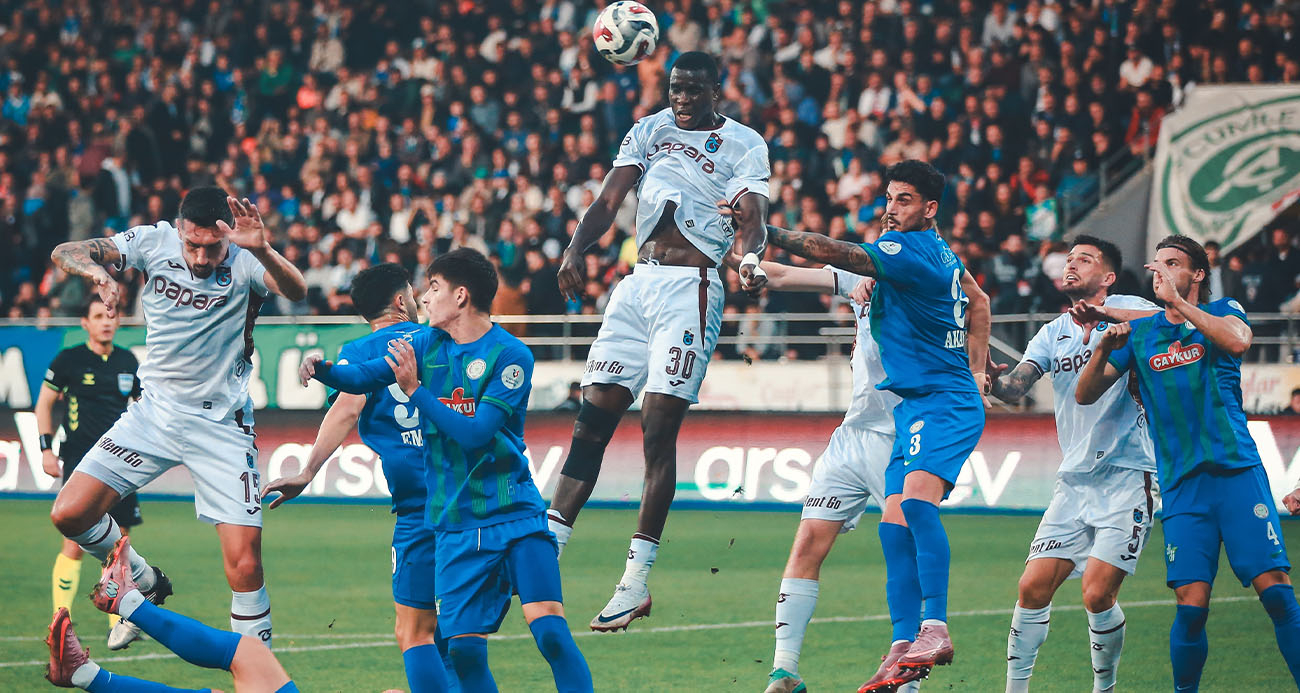 Rize'yi iki golle geçtiler!