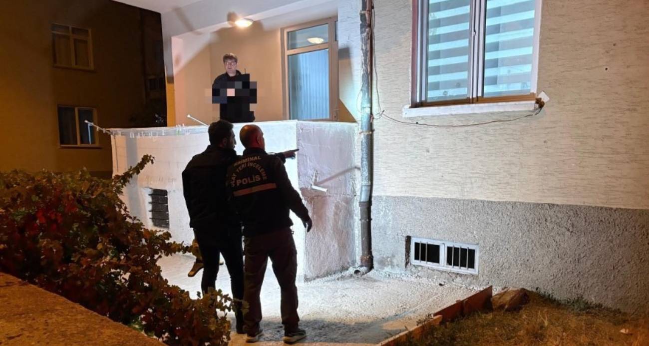 Kayseri'de 7 kez kurşunlanan evde kimsenin olmaması faciayı önledi