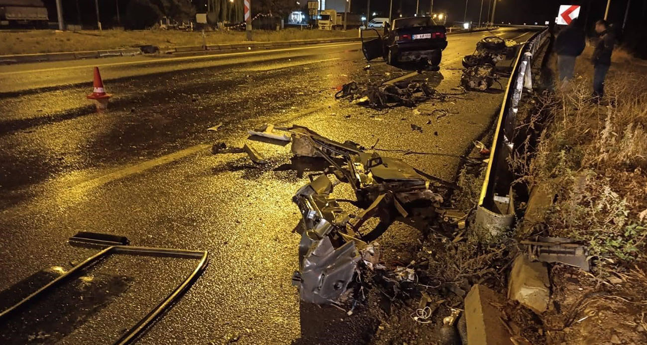 Parçalanan Tofaş’ta 1 kişi öldü, uzman çavuş ağır yaralandı