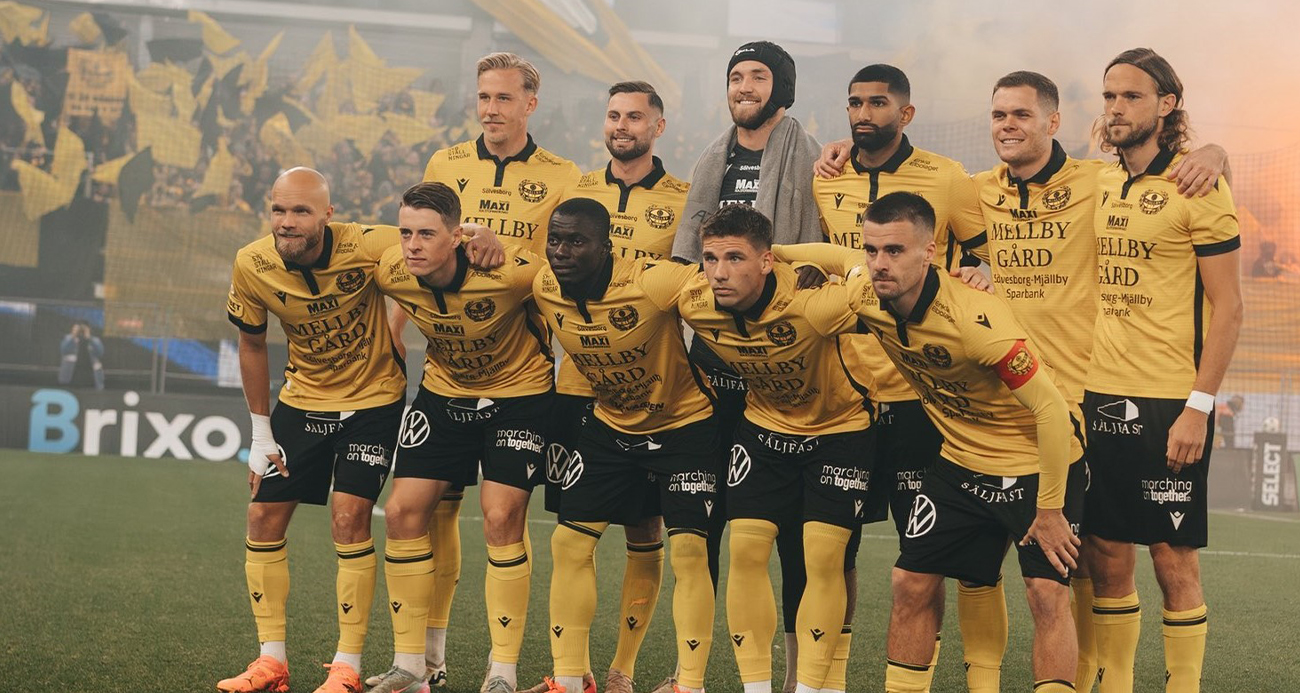 Balıkçı köyü takımı Mjallby, İsveç Ligi şampiyonu oldu