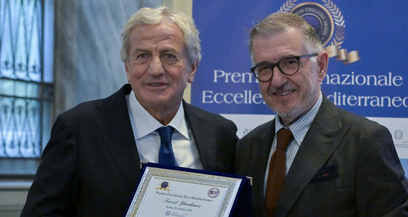 Kenan Yıldız, Servet Yardımcı ve Jose Mourinho’ya İtalya’dan ödül