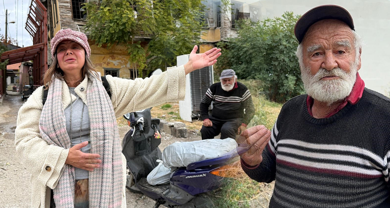 Ev sahibiyle kiracının ’çöplüğe dönmüş bahçe’ kavgası