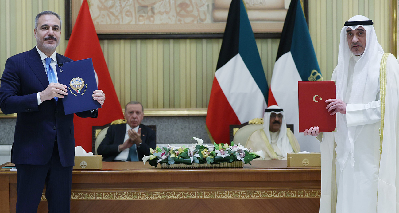 Türkiye ile Kuveyt arasında 4 anlaşma imzalandı