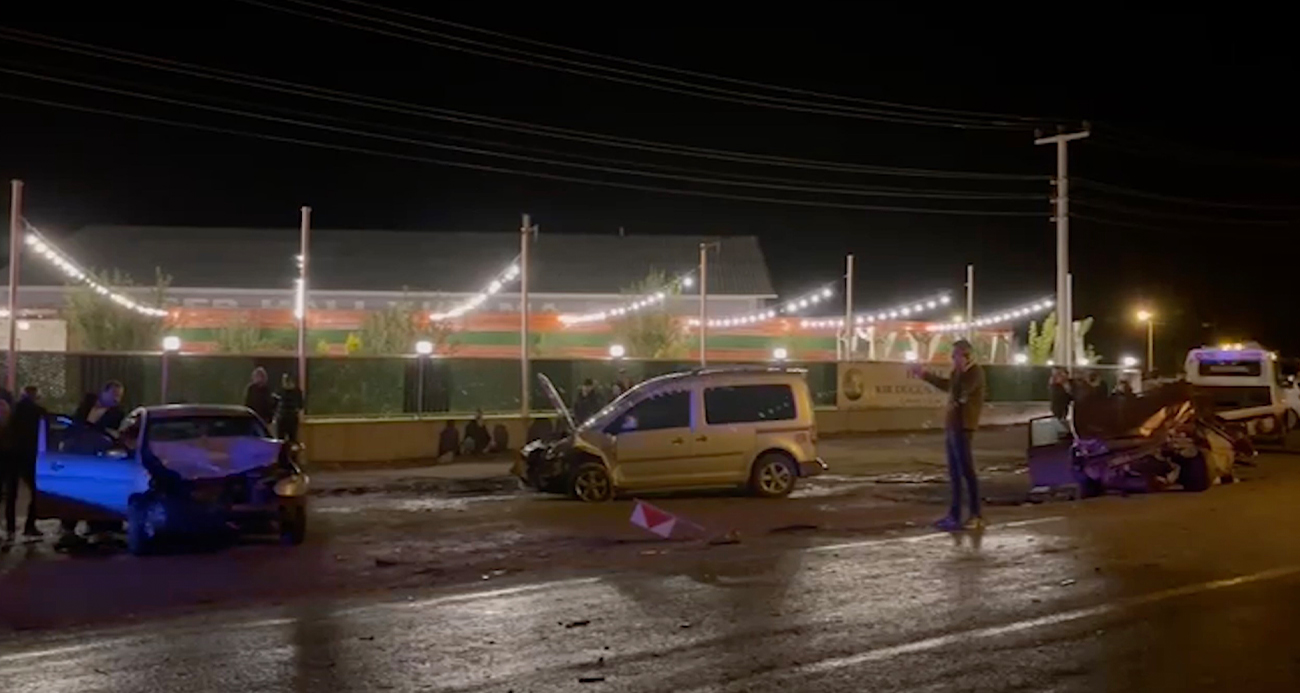 Çankırı’da zincirleme trafik kazası: 9 yaralı