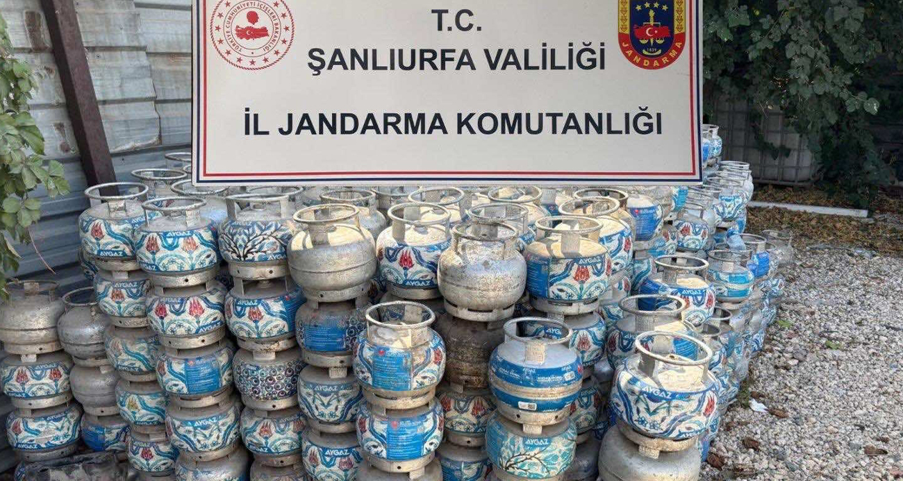 Şanlıurfa’da usulsüz tüp dolumu operasyonu: Binlerce tüp ele geçirildi