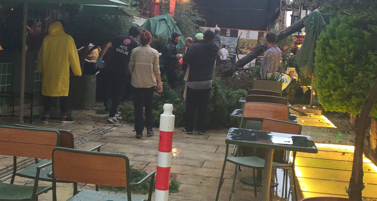 Antalya'da şiddetli sağanak!