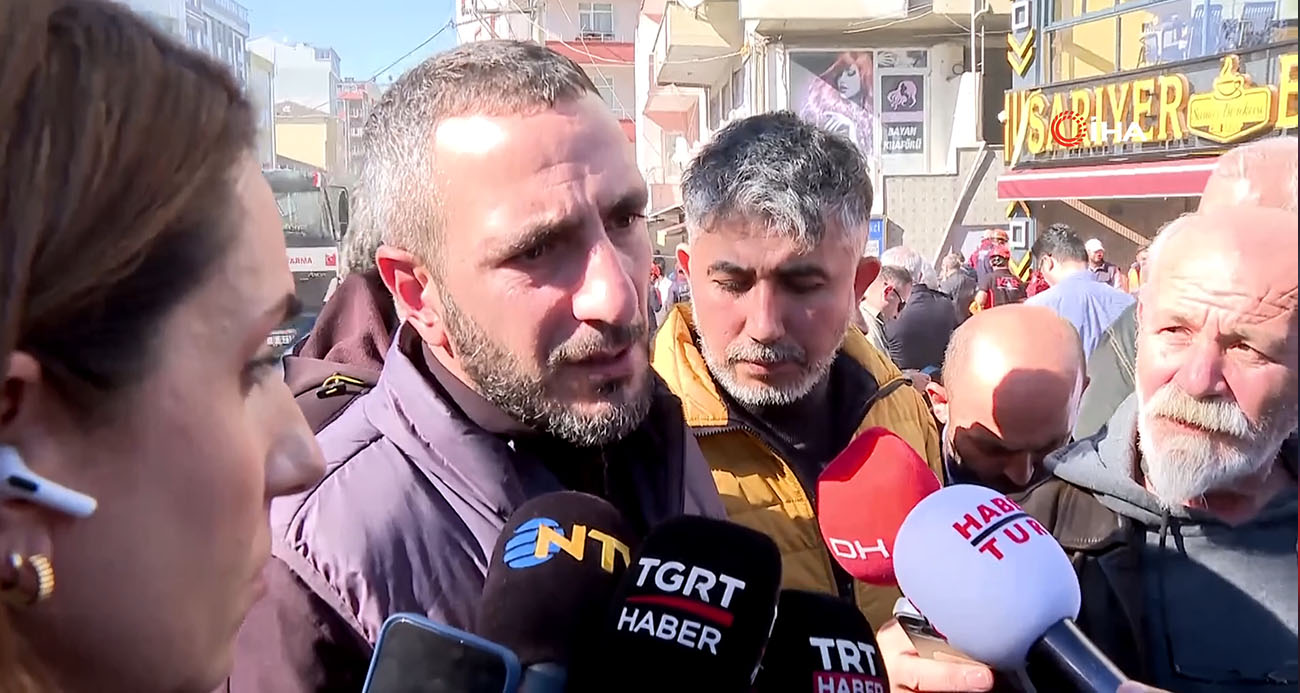 Çöken binadaki eczacı: "Belki enkaz altında biz de kalmış olacaktık"