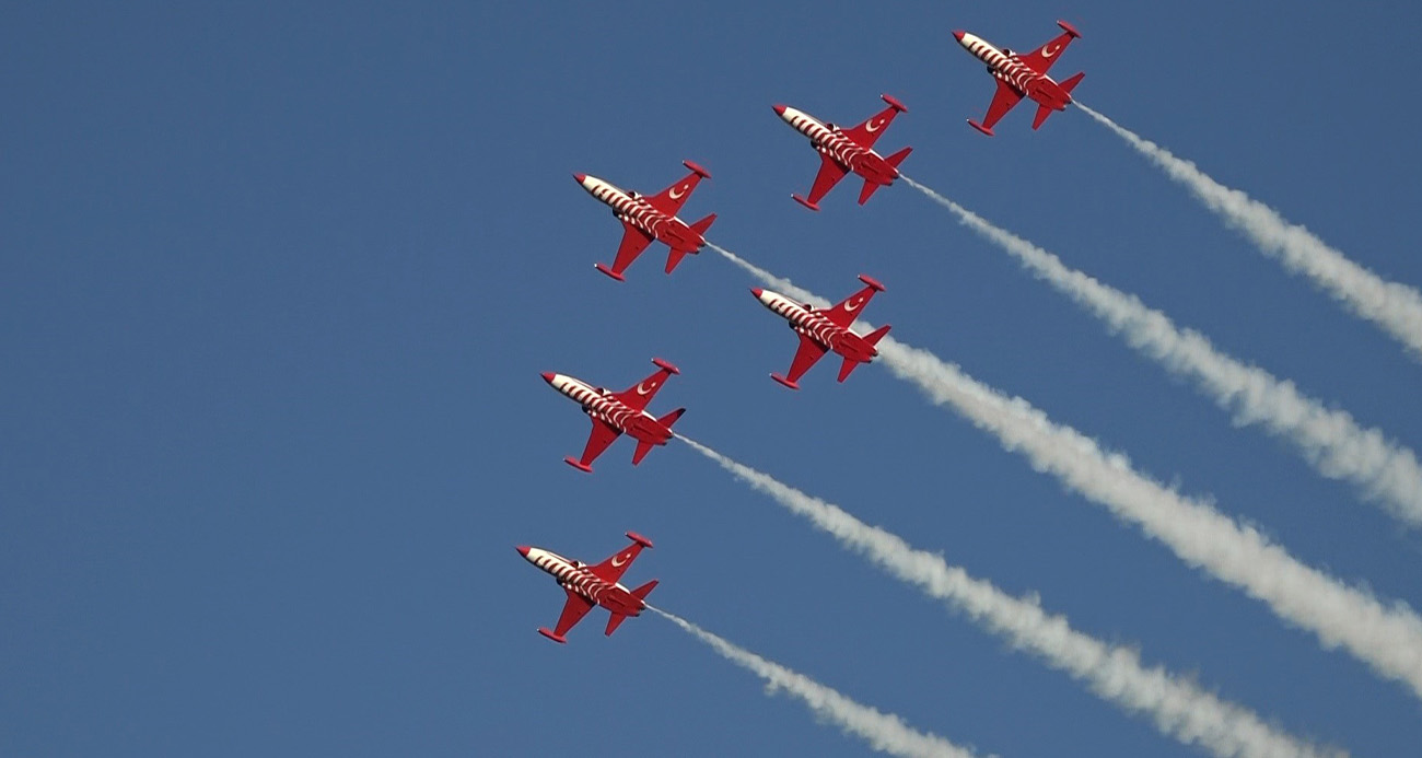 Kırklareli’nde Türk Yıldızları nefes kesti