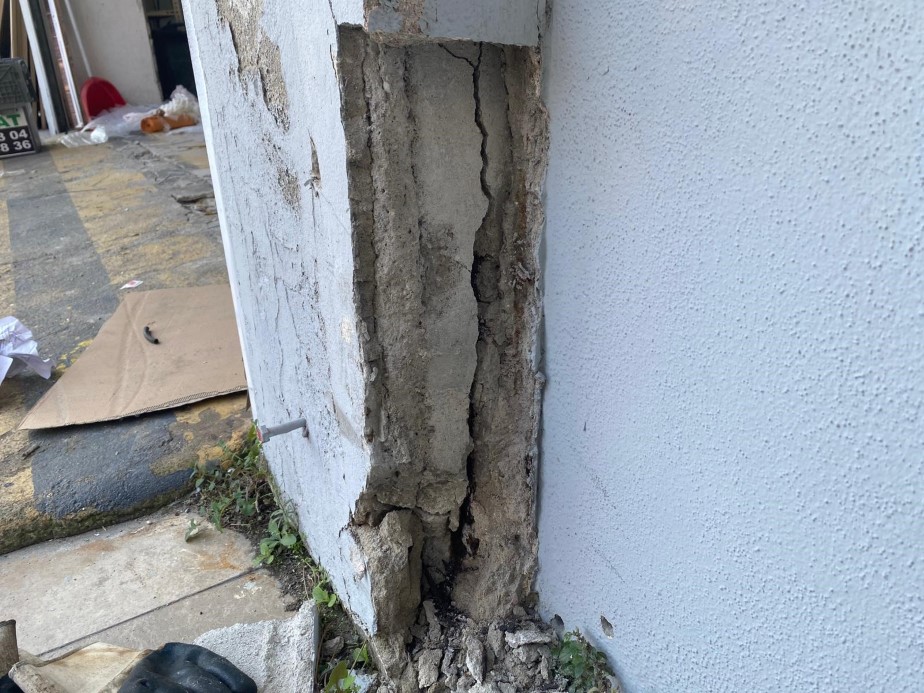 Ataşehir’de bina kolonlarında patlama paniği