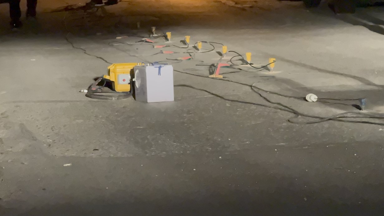 Gebze’de 7 katlı binanın çökmesinin ardından zeminin tomografisi santim santim çekiliyor