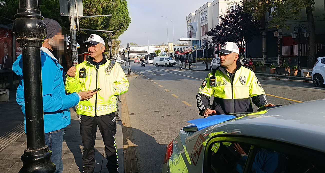Tekirdağ'da alkollü sürücü yakalandı 2041 yılına kadar ehliyeti iptal edildi