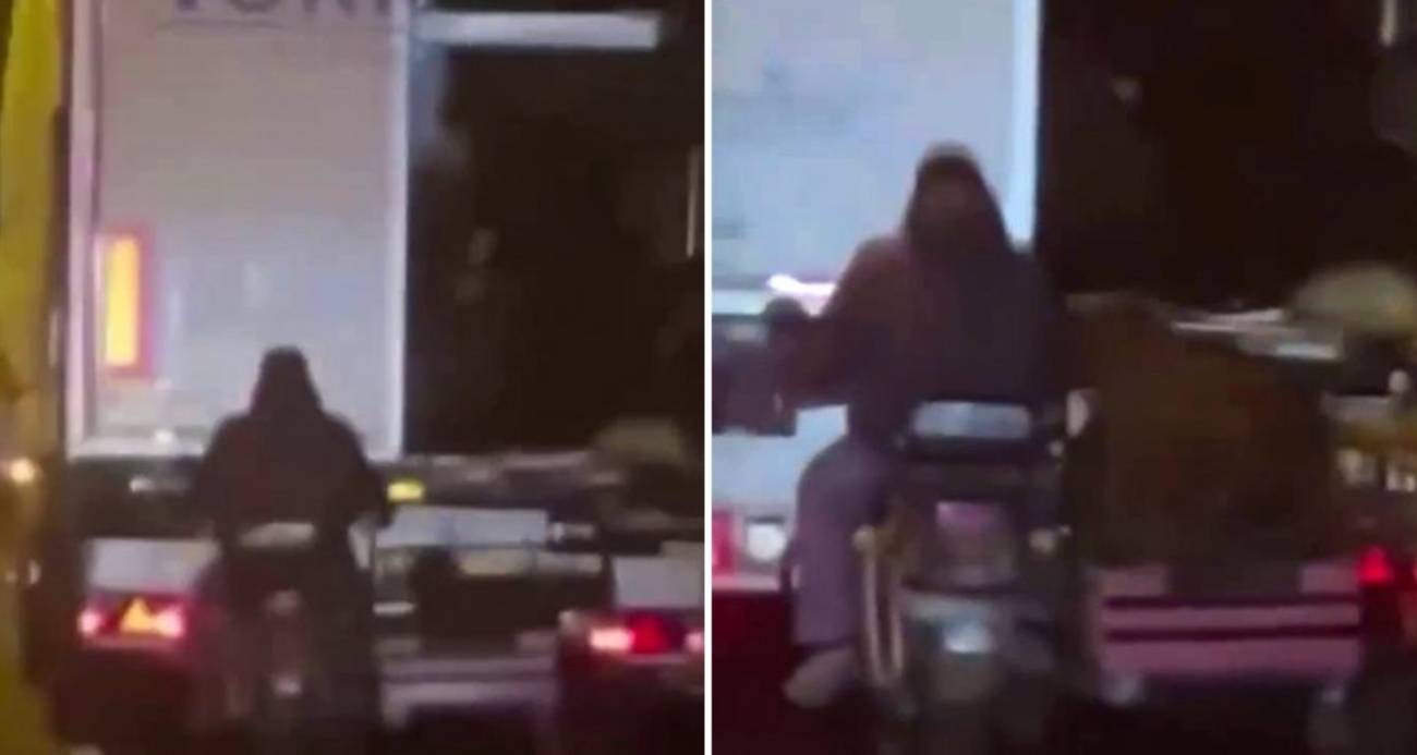 Böyle hırsızlık görülmedi: Seyir halindeki tıra yaklaşıp içindeki koyunları çaldılar