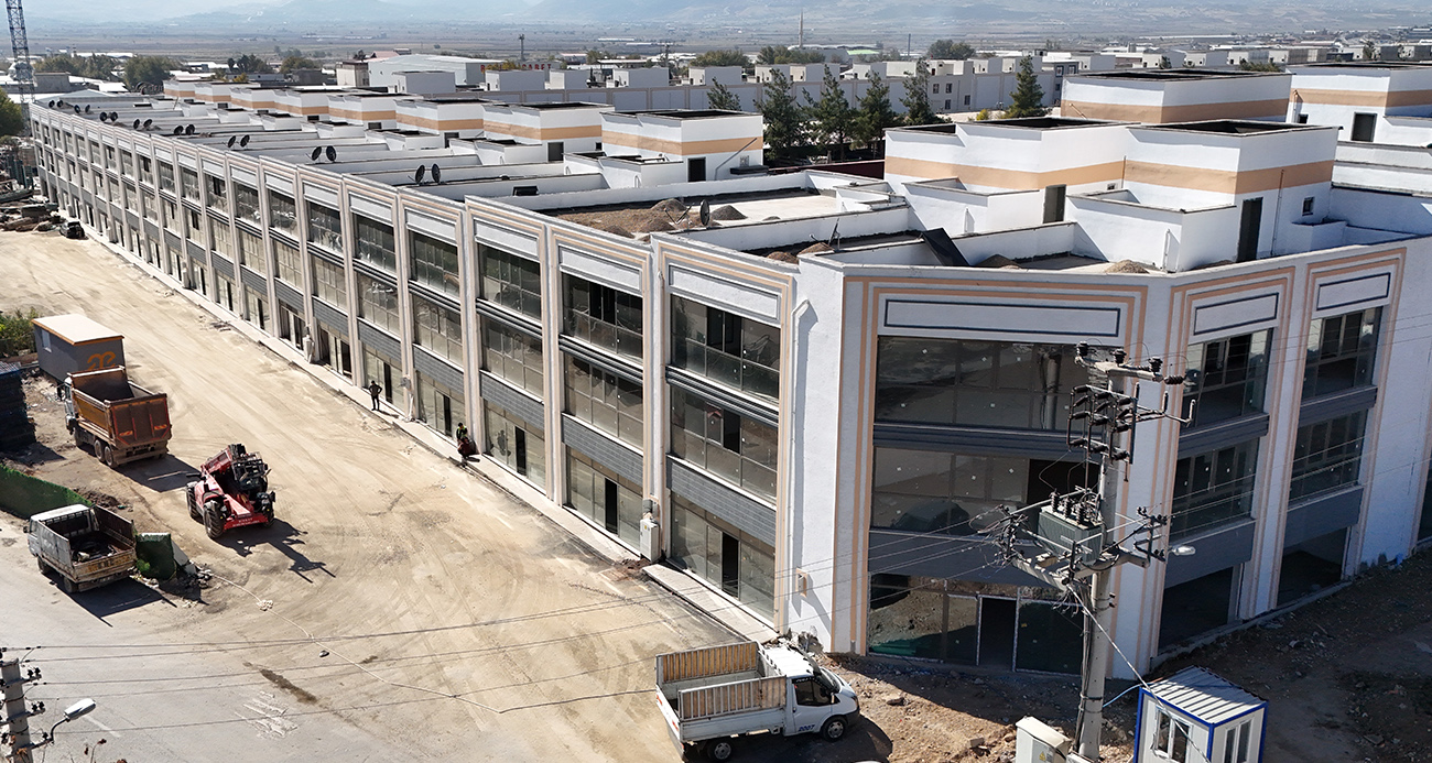 Kahramanmaraş ticaretinin kalbi yeniden atacak:Toptancılar Sitesi’nde yeni bloklar hızla yükseliyor