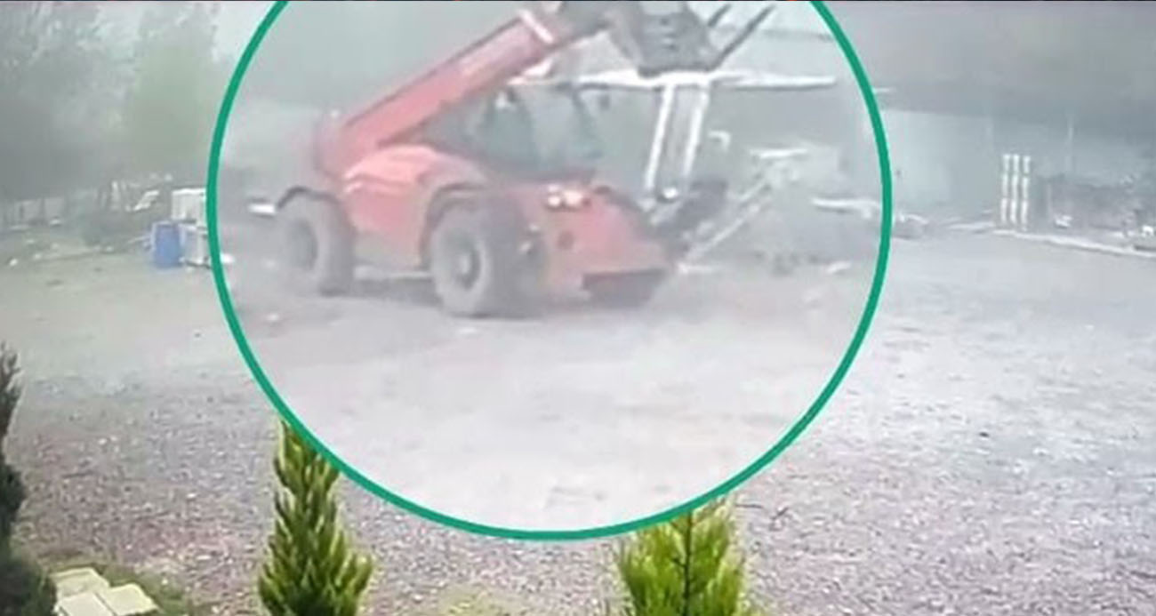 Firmanın eski çalışanı 5 milyonluk iş makinesini çaldı