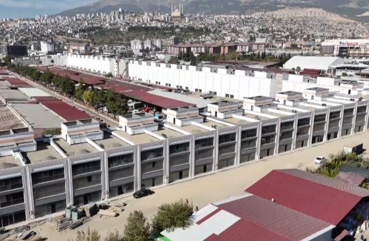 Kahramanmaraş ticaretinin kalbi yeniden atacak:Toptancılar Sitesi’nde yeni bloklar hızla yükseliyor