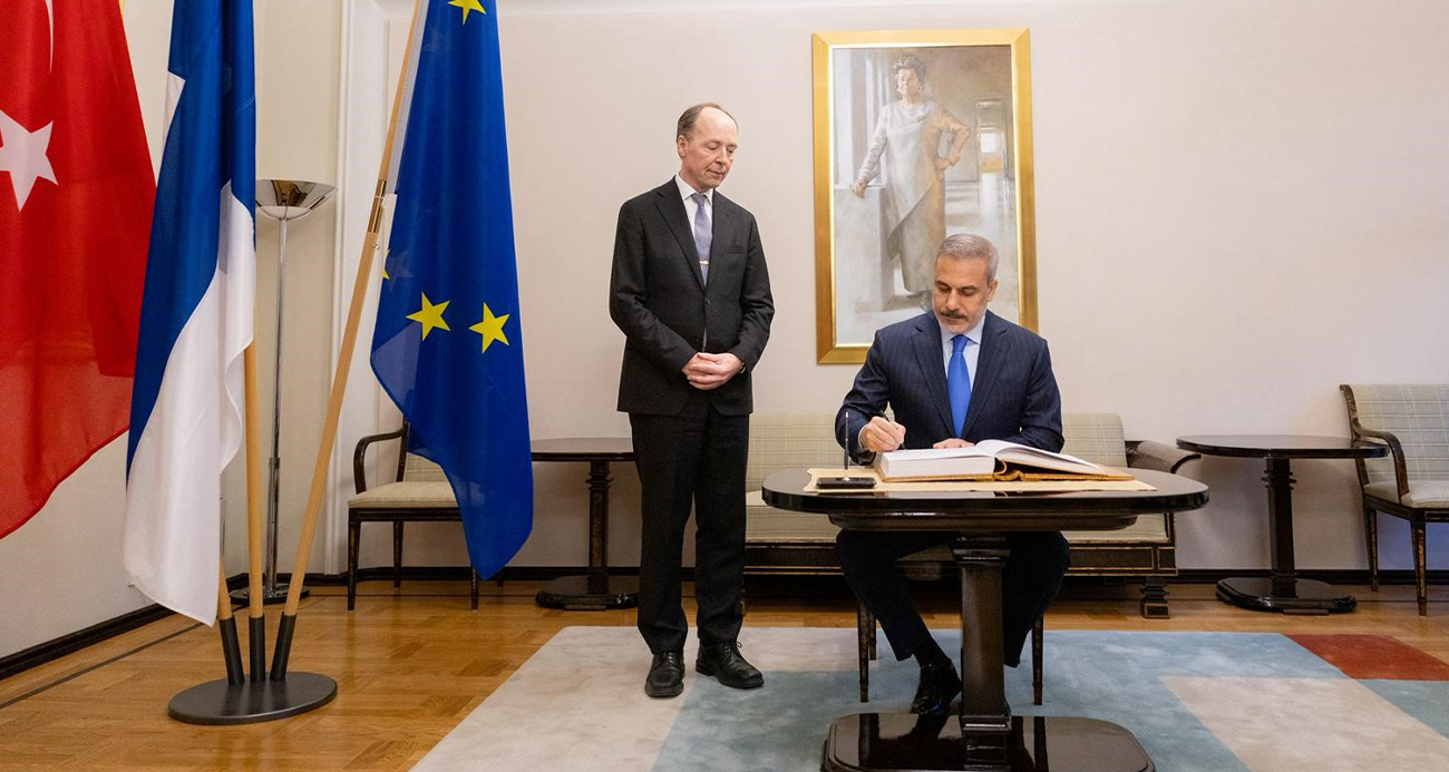 Dışişleri Bakanı Fidan, Finlandiya Parlamento Başkanı Halla-aho ile bir araya geldi